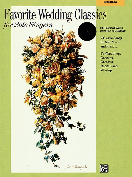 Favourite Wedding Classics Med Low Book/CD
