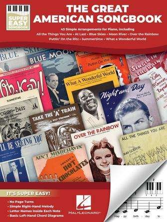 The Great American Songbook Super Easy Songbook (Hal Leonard)
