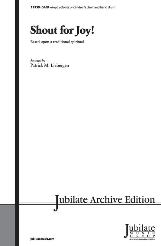 Shout For Joy SATB Level 4