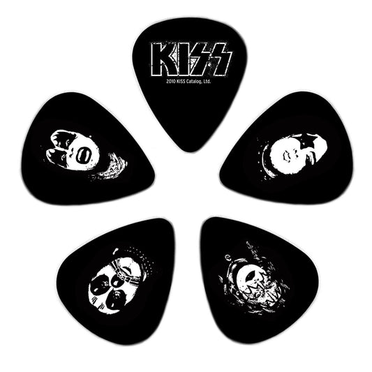 Planet Waves KISS Guitar Picks, KISS, 10 pack, Light