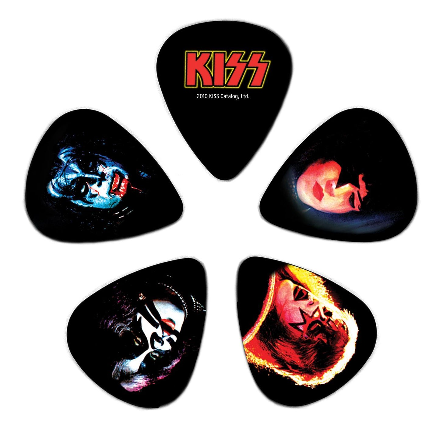 Planet Waves KISS Guitar Picks, Alive II, 10 pack, Medium