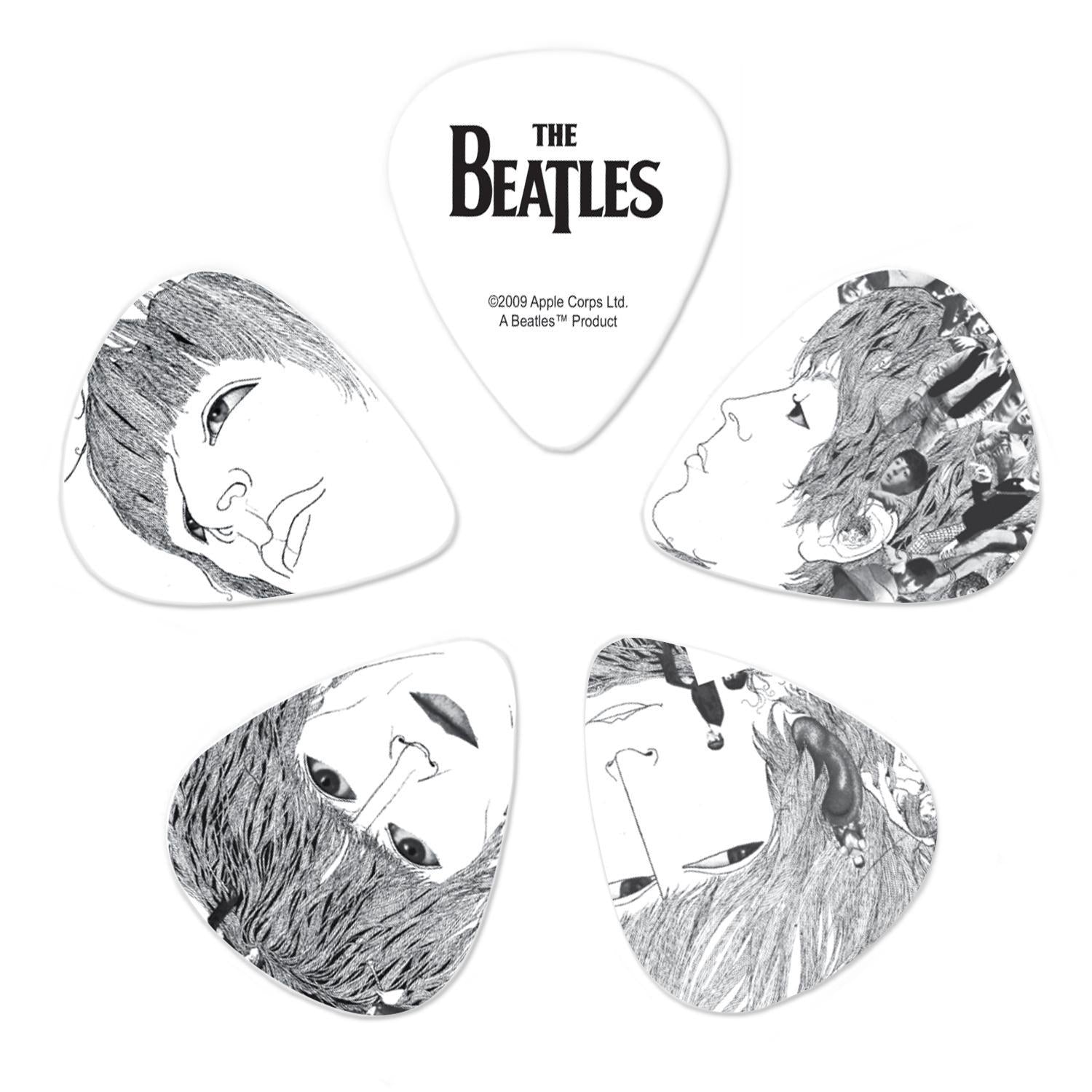 Planet Waves Beatles Guitar Picks, Revolver, 10 pack, Heavy