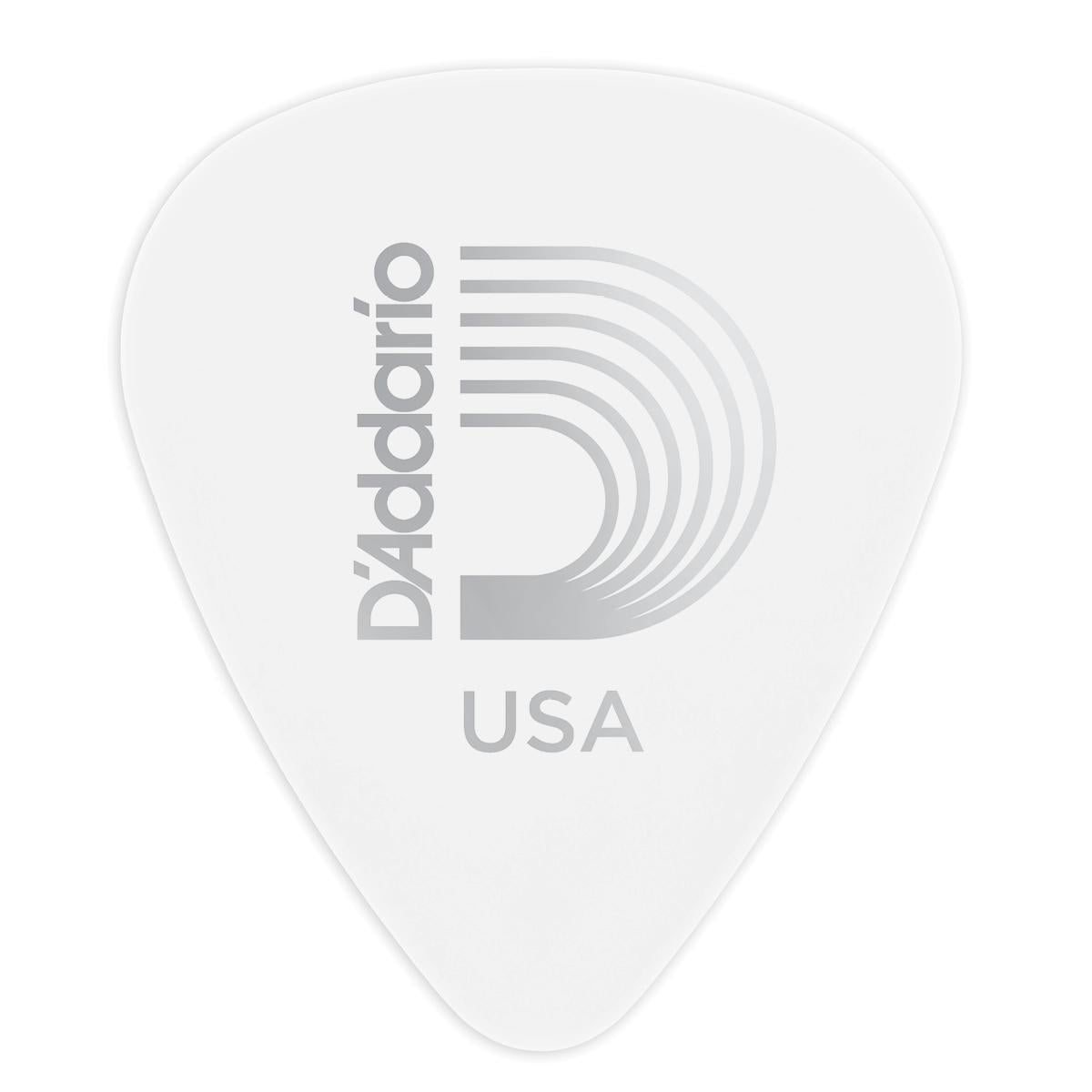 Planet Waves White-Color Celluloid Guitar Picks, 100 pack, Extra Heavy