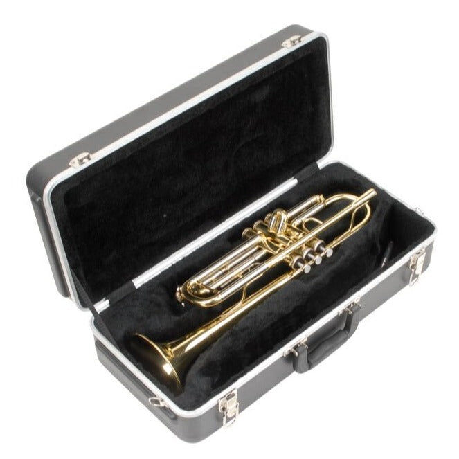 SKB Rectangular Trumpet Case with EPS Foam Interior and Accessory Storage — view 2