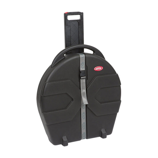 SKB 1SKB-CV24W 24 Inch Rolling Cymbal Vault with Padded Dividers and Storage Pocket