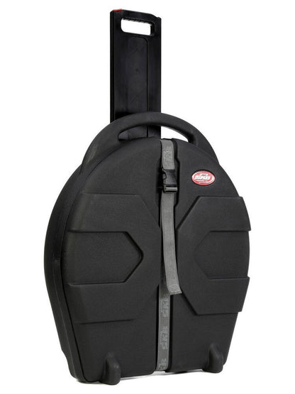 SKB 1SKB-CV24W 24 Inch Rolling Cymbal Vault with Padded Dividers and Storage Pocket — view 3