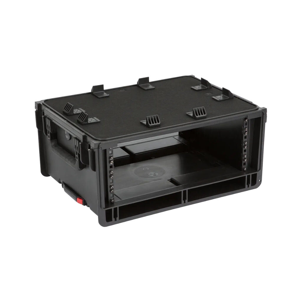 SKB 1SKB-iSF4U Laptop and 4U Rack Case with Wheels, Waterproof, Adjustable Work Surface, TSA Approved Locking Latches — view 4