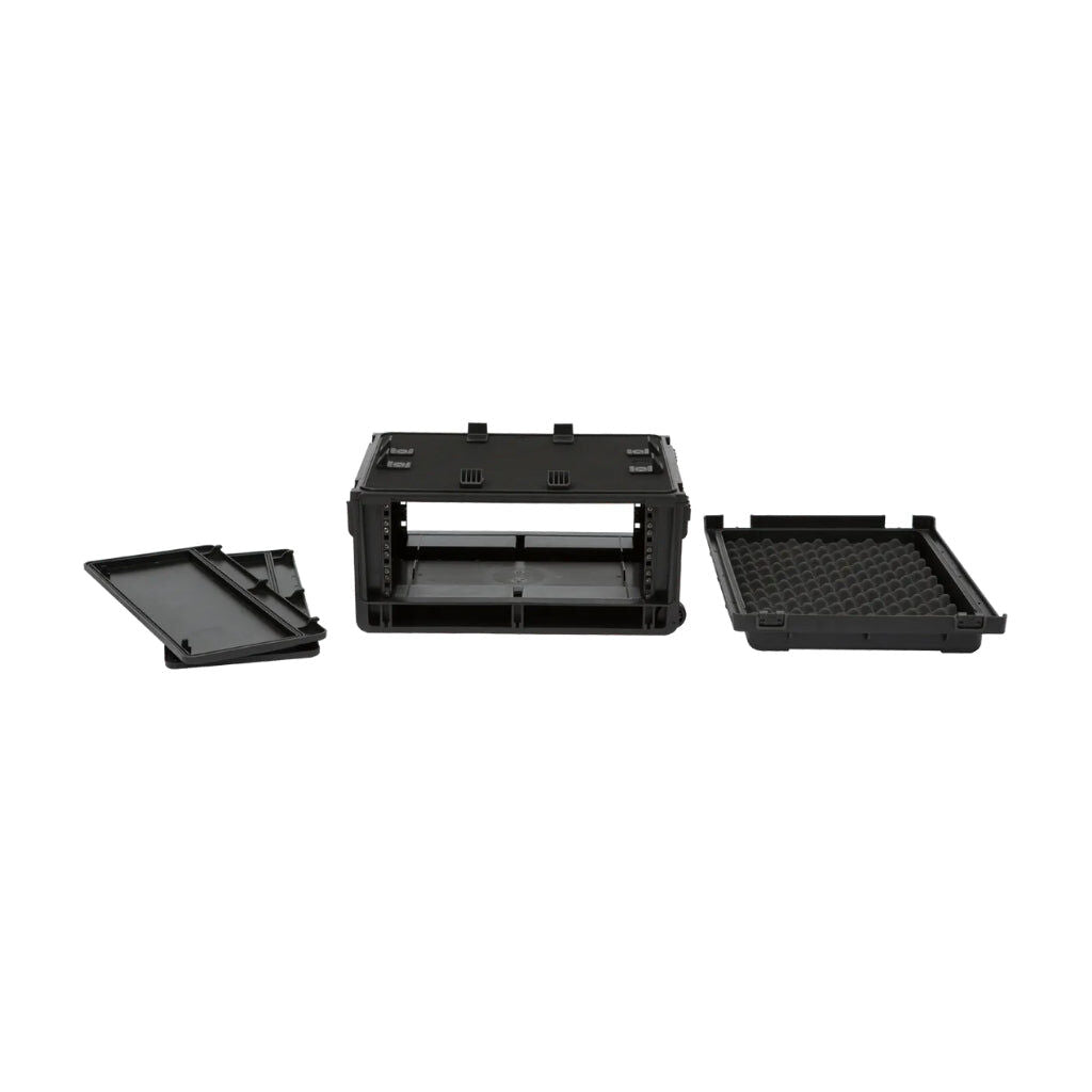 SKB 1SKB-iSF4U Laptop and 4U Rack Case with Wheels, Waterproof, Adjustable Work Surface, TSA Approved Locking Latches — view 5