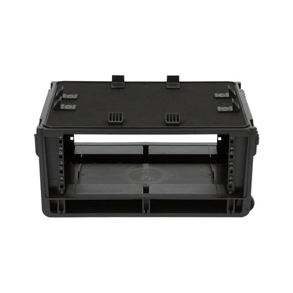 SKB 1SKB-iSF4U Laptop and 4U Rack Case with Wheels, Waterproof, Adjustable Work Surface, TSA Approved Locking Latches — view 2