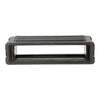 SKB 2U Shallow Roto Rack with Steel rails (front/back), 10.5" deep (rail-to-rail)