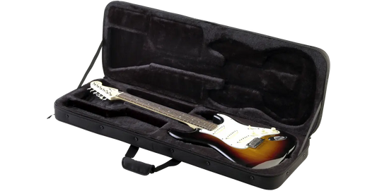 SKB Rectangular Electric Guitar Soft Case 1SKB-SC66 with Padded Backpack Straps and Accessory Pouch