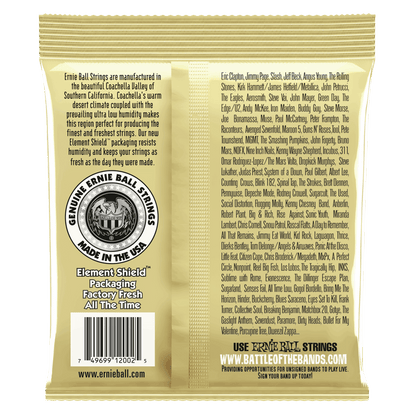Ernie Ball Earthwood Medium 80-20 Bronze Acoustic Guitar String, 13-56 Gauge — view 2