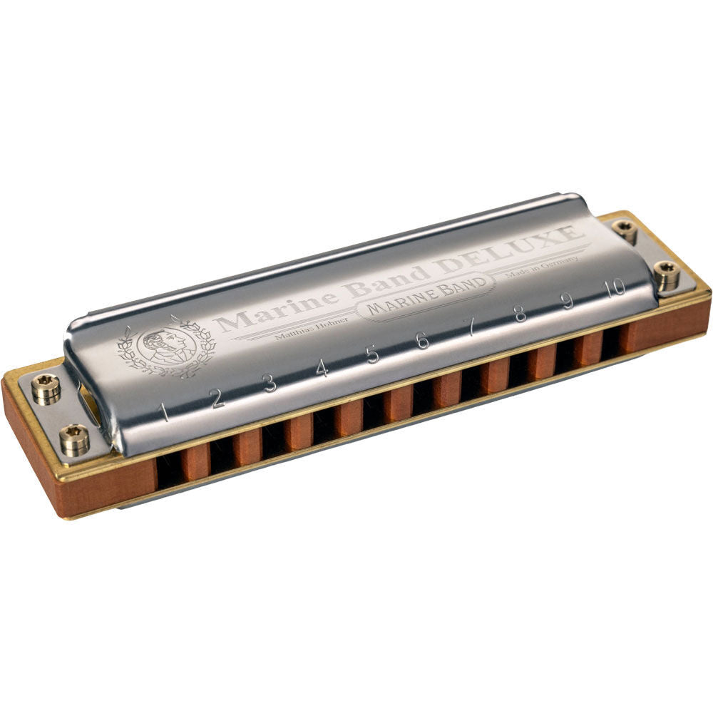 Hohner Marine Band Deluxe Harmonica - Key of B — view 2