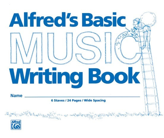 Alfred's Basic Piano Library (ABPL) Music Writing Book