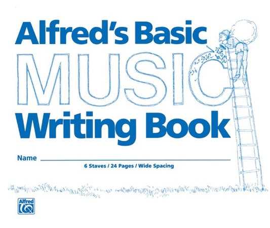Alfred's Basic Piano Library (ABPL) Music Writing Book