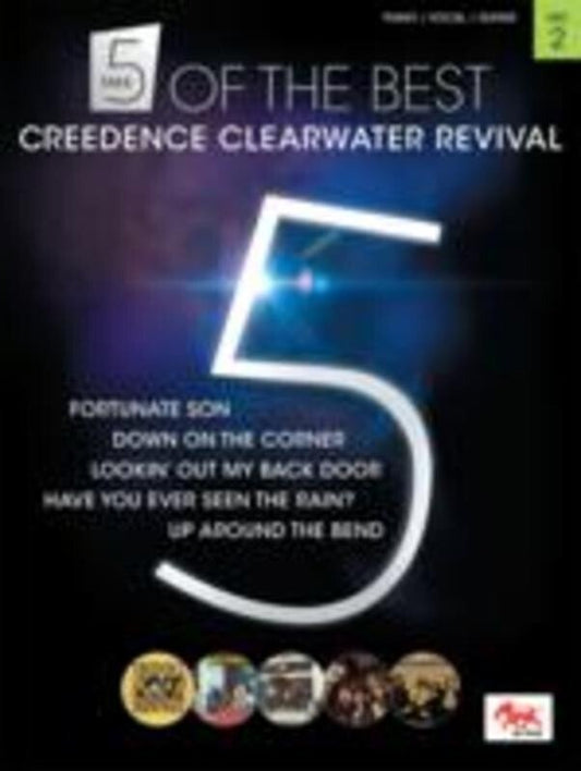 Take 5 of the Best, No. 2: Creedence Clearwater Revival — Piano/Vocal/Guitar (Sasha Music Publishing)
