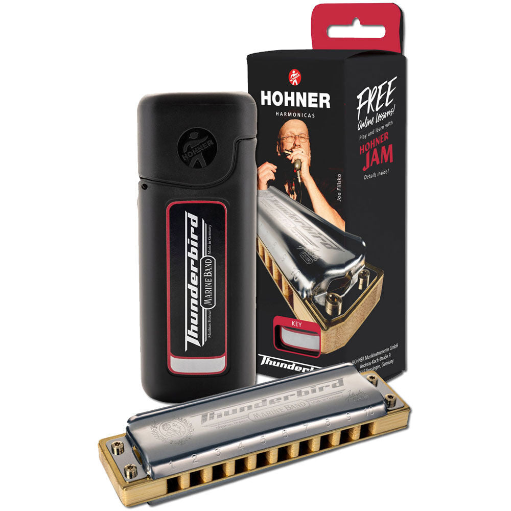 Hohner Marine Band Thunderbird Harmonica Low D Major
