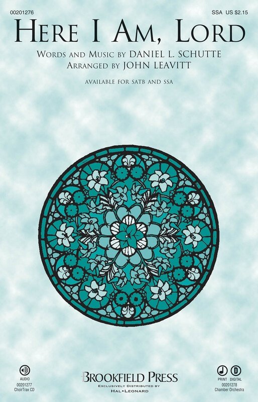 Here I Am Lord — SSA/Piano, arr. John Leavitt (Brookfield Press)