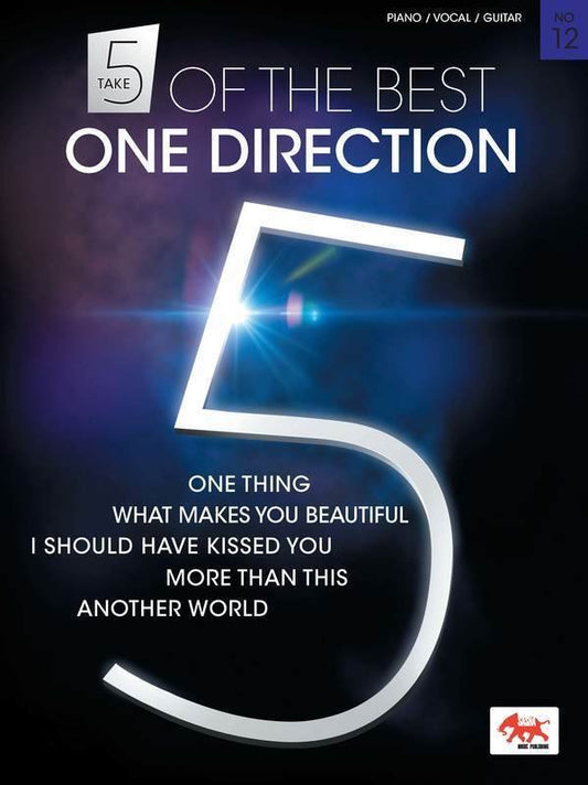 Take 5 of the Best, No. 12: One Direction — Piano/Vocal/Guitar (Sasha Music Publishing)