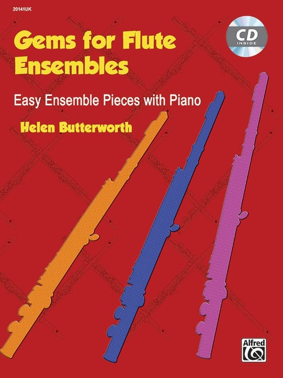 Gems For Flute Ensemble Book/CD