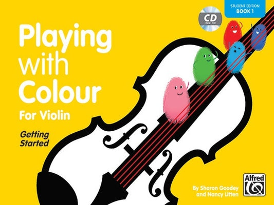 Playing With Colour For Violin Book 1 Book/CD