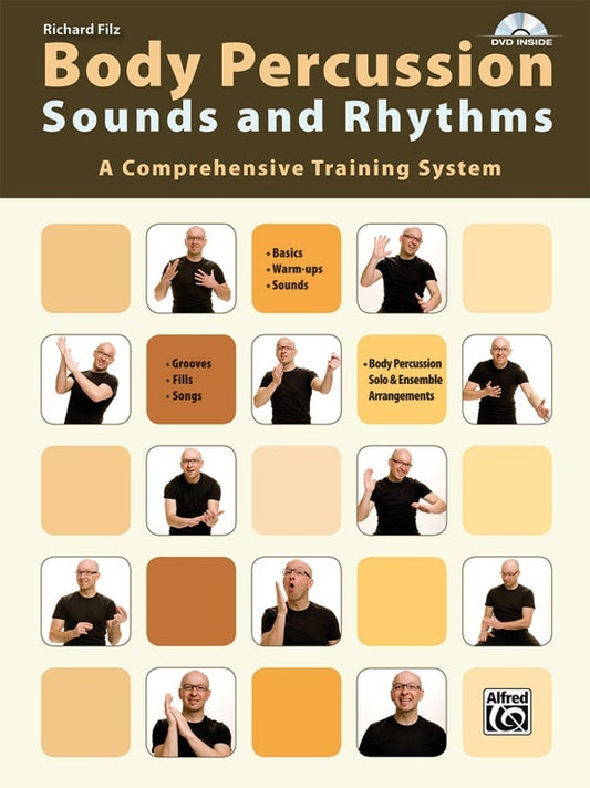 Body Percussion: Sounds and Rhythms Book and DVD