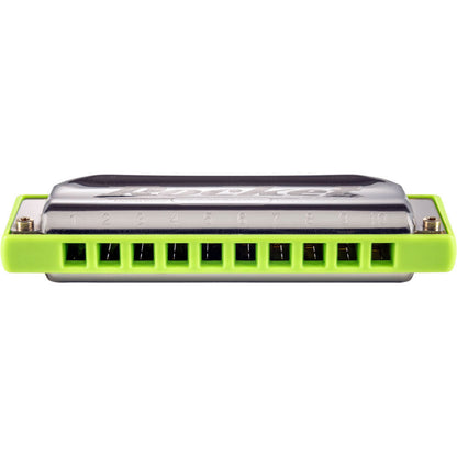 Hohner Rocket Amp Harmonica Key of D - Progressive Series, Loudest Model, Comfortable Design, Sturdy Zipper Case, Made in Germany — view 4