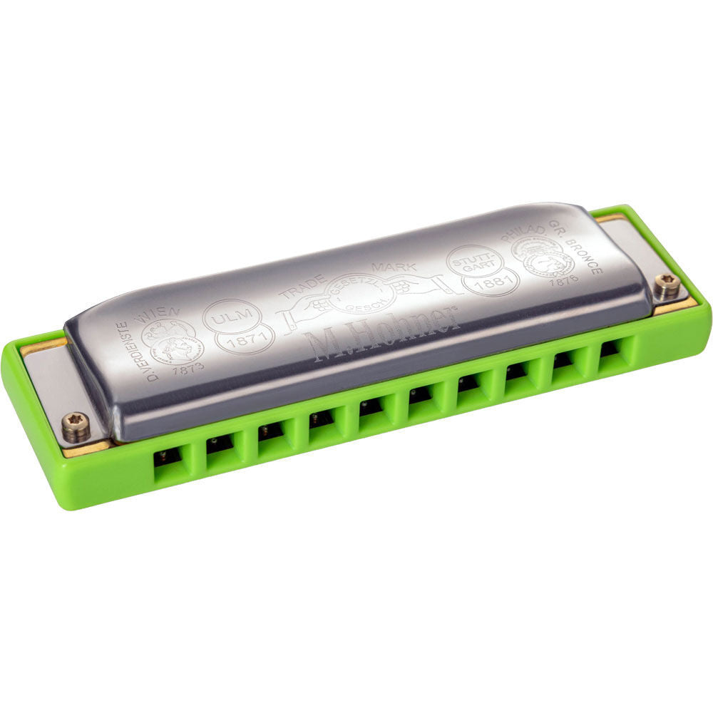 Hohner Rocket Amp Harmonica in Key of E - Progressive Series with Rounded Comb, Sturdy Case, Loud Design for Amplified Playing — view 3
