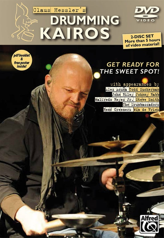 Claus Hesslers Drumming Kairos DVD/Pdf/Poster