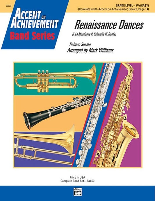 Renaissance Dances Concert Band Gr 1.5