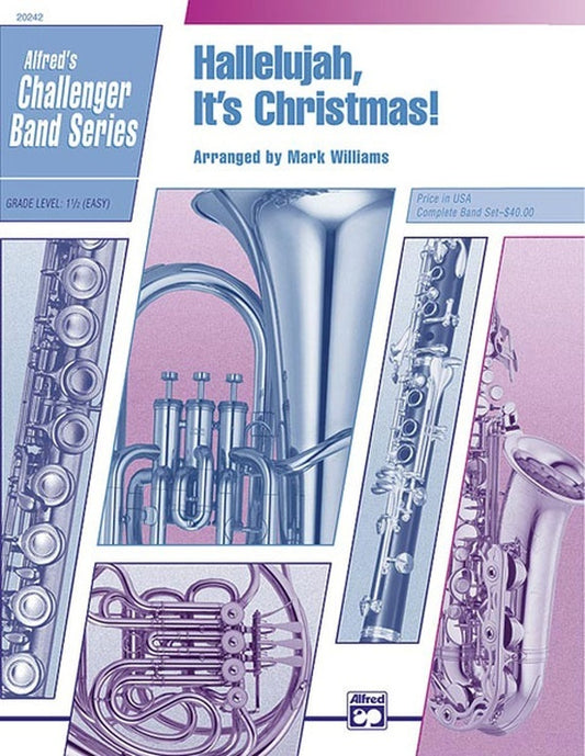 Hallelujah Its Christmas Concert Band Gr 1.5
