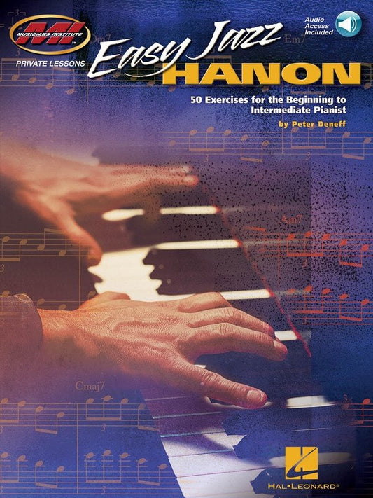 Easy Jazz Hanon — Piano, Book & Online Audio (Musicians Institute Press)