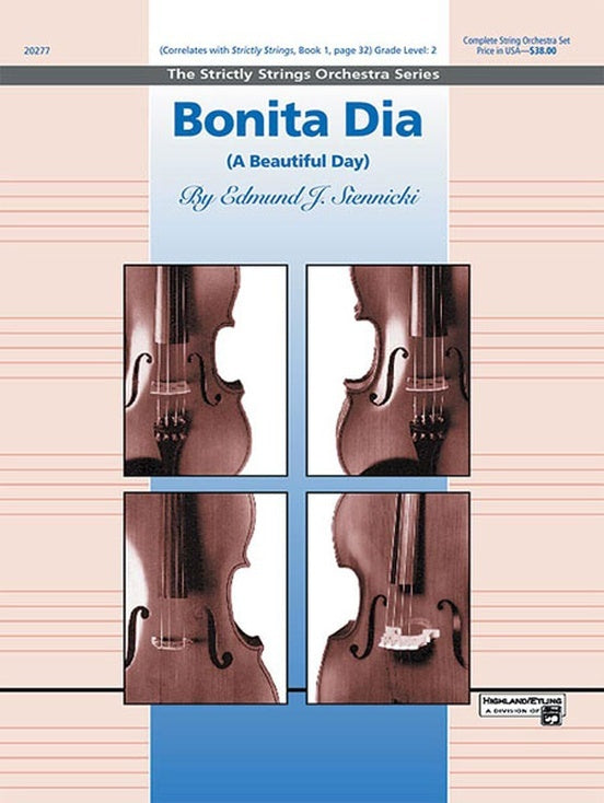 Bonita Dia String Orchestra Sheet Music Grade 2