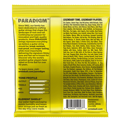 Ernie Ball Beefy Slinky Paradigm Electric Guitar Strings, 11-54 Gauge — view 2