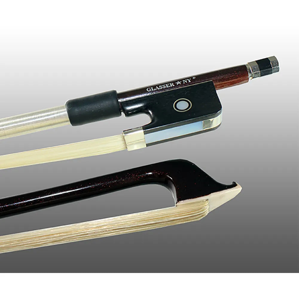 Viola Bow - Glasser Composite with Ebony Frog