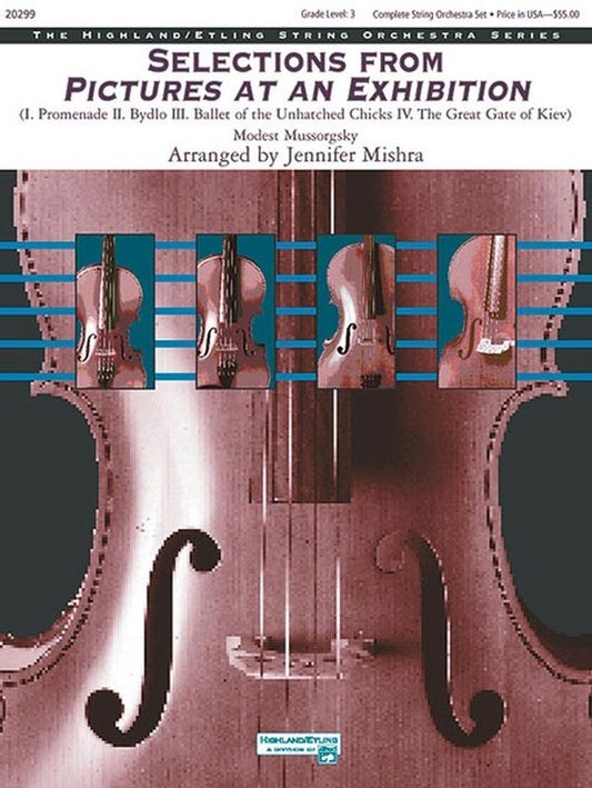 Pictures At An Exhibition Selections String Orchestra Gr 3