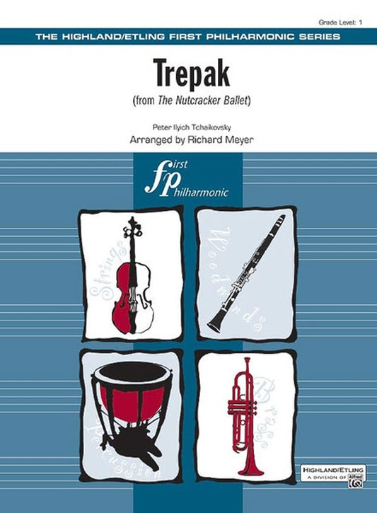 Trepak from The Nutcracker Ballet Full Orchestra Sheet Music Grade 1