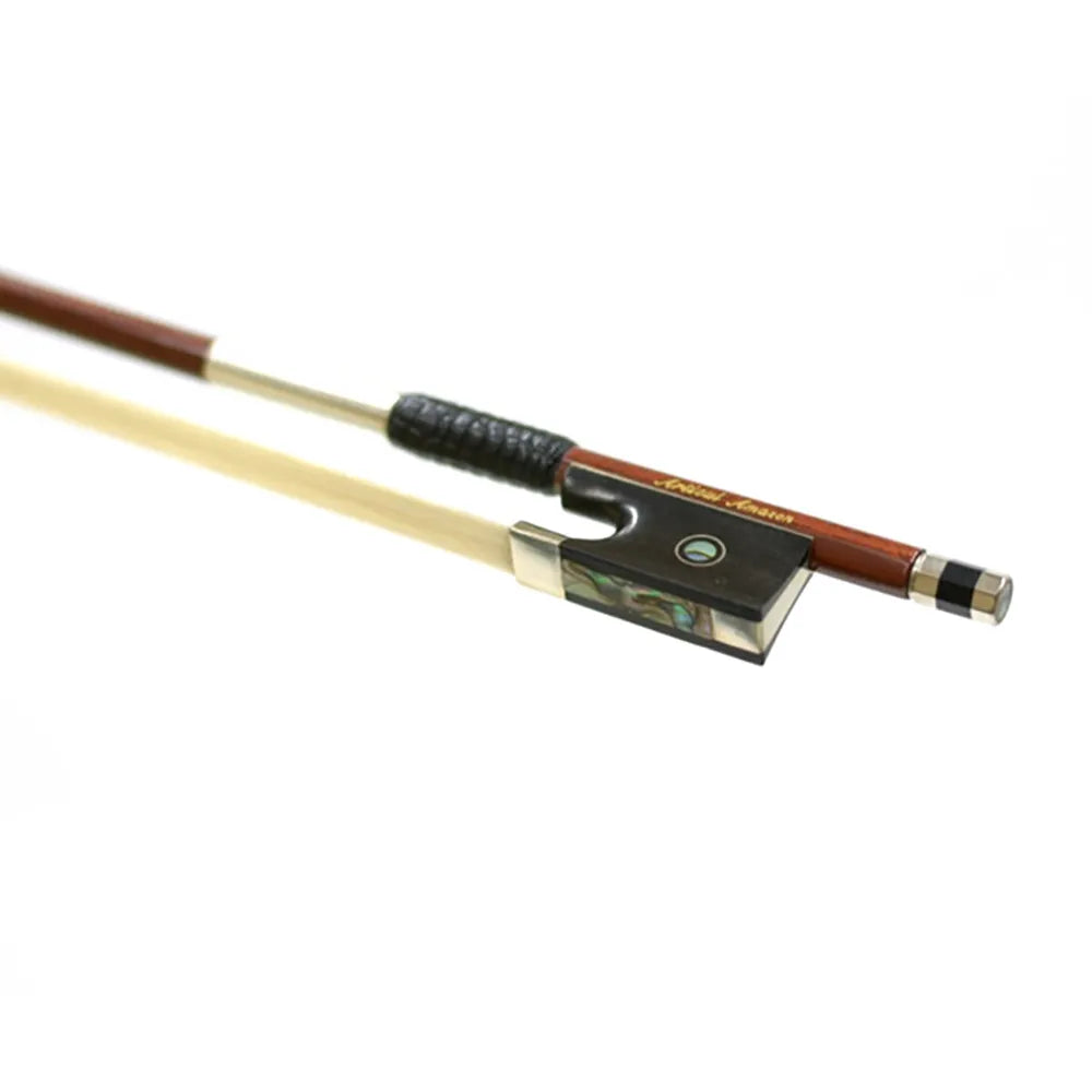Violin Bow Articul Amazon Hi-Tech Carbon with Wooden Frog and Abalone Slide