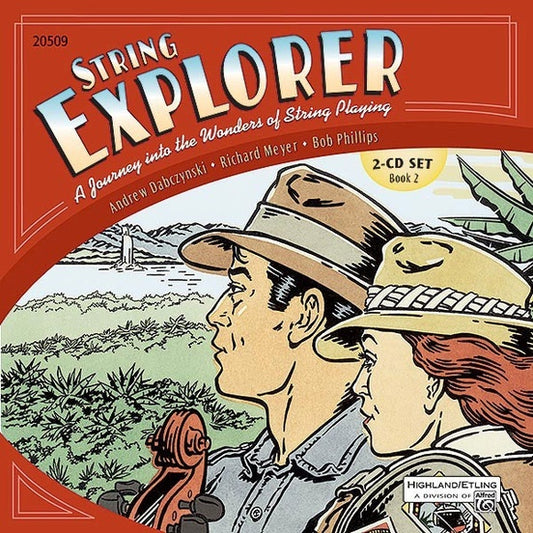 String Explorer Book 2 Accompaniment 2 CD Set