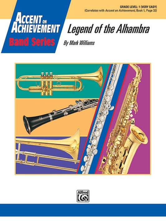 Legend Of The Alhambra Concert Band Gr 1 Score Only