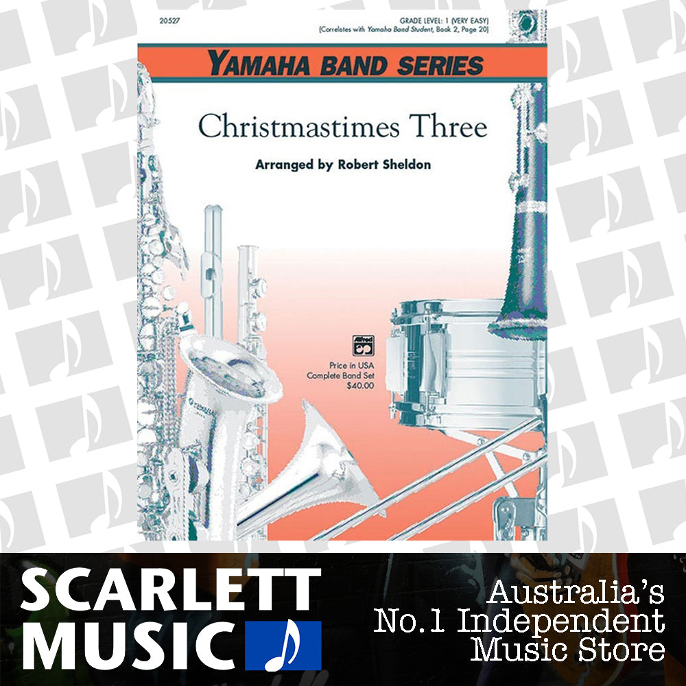 Christmastimes Three Concert Band Gr 1 — view 2