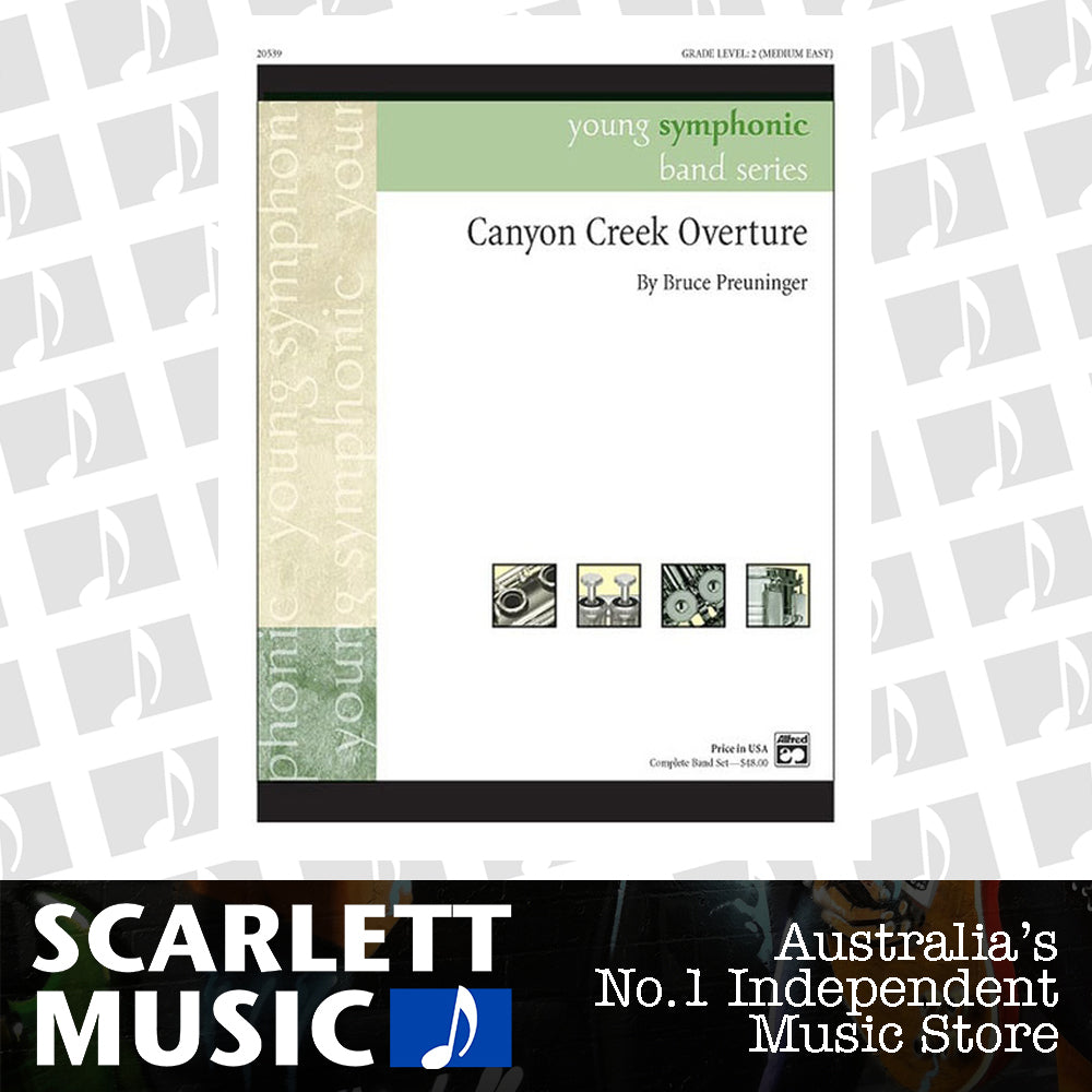 Canyon Creek Overture Concert Band Gr 2 — view 2