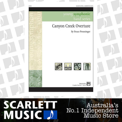 Canyon Creek Overture Concert Band Gr 2 — view 2