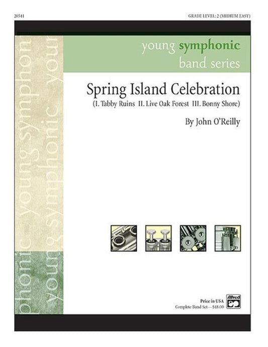 Spring Island Celebration Concert Band Sheet Music Grade 2