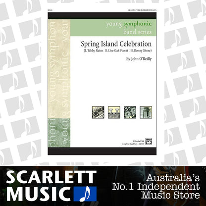Spring Island Celebration Concert Band Sheet Music Grade 2 — view 2