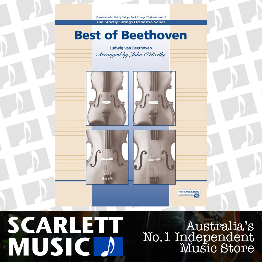 Best of Beethoven String Orchestra Sheet Music Grade 2 — view 2
