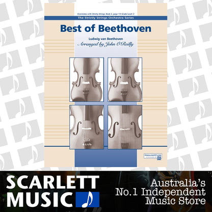 Best of Beethoven String Orchestra Sheet Music Grade 2 — view 2