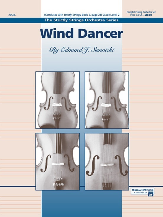 Wind Dancer String Orchestra Sheet Music Grade 2