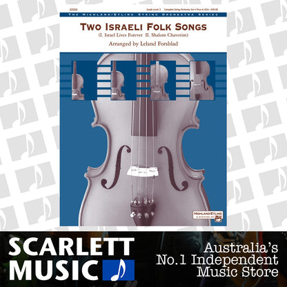 Israeli Folk Songs 2 String Orchestra Gr 3 — view 2