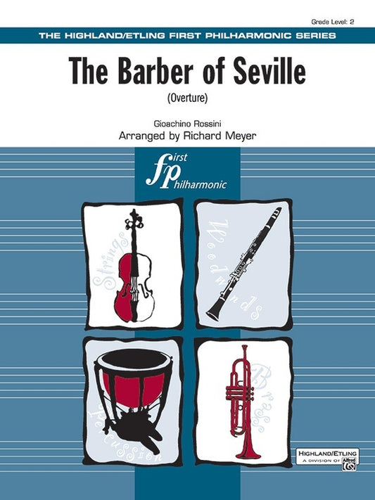 Barber of Seville Overture Full Orchestra Sheet Music Grade 2
